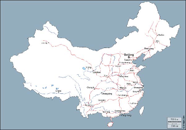 Map of China